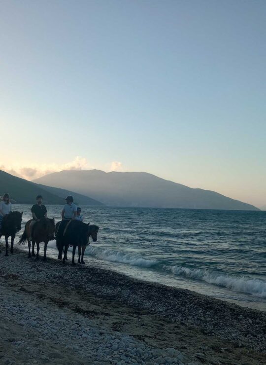sunset ride