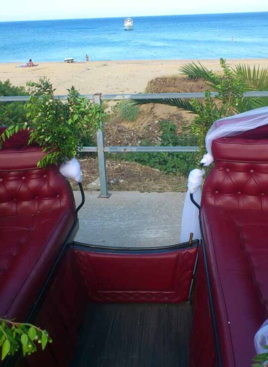 romantic carriage ride